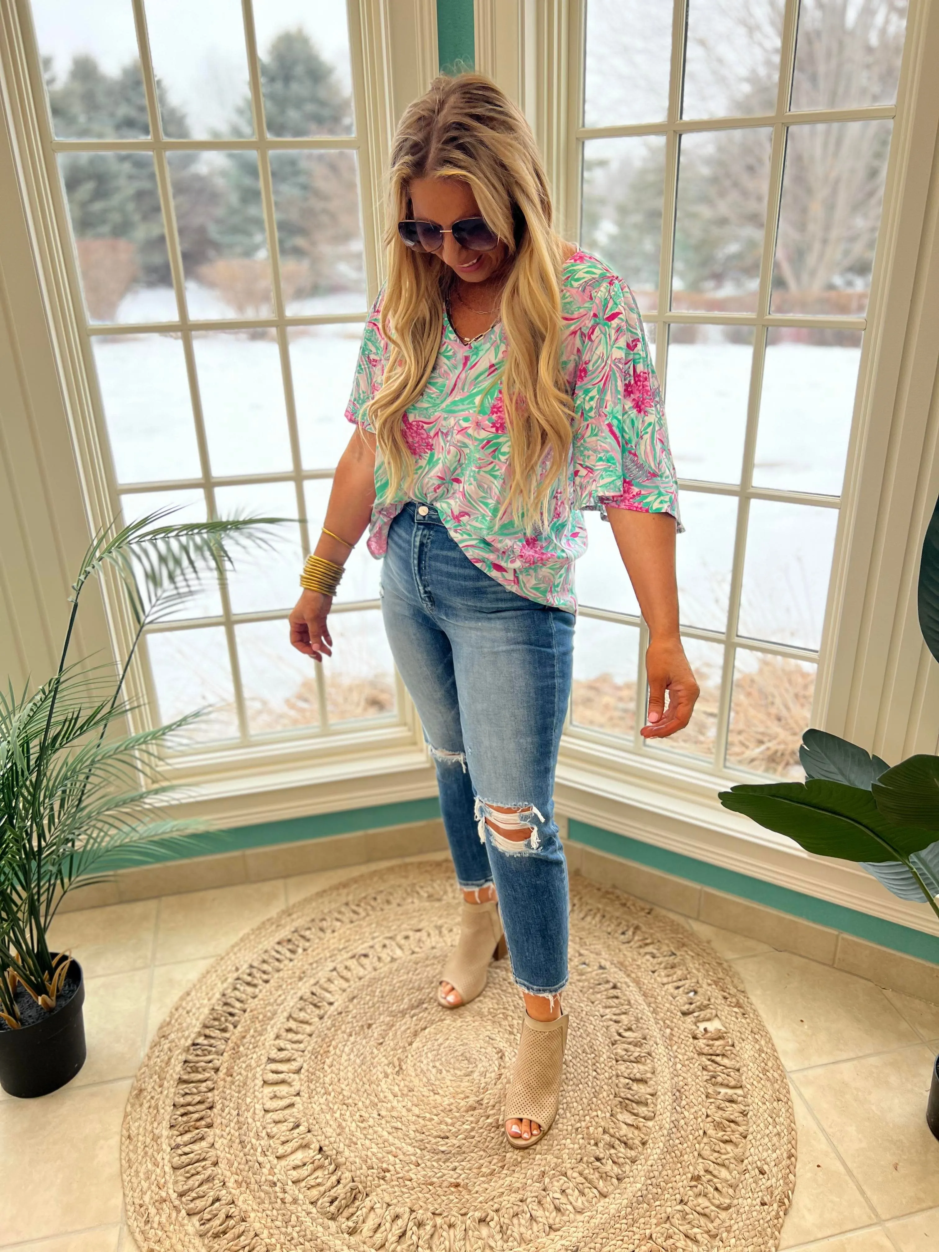 The Season of Blooms Blouse